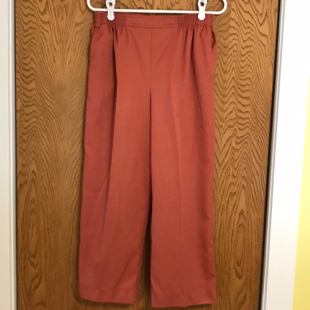 Copper colored dress pants